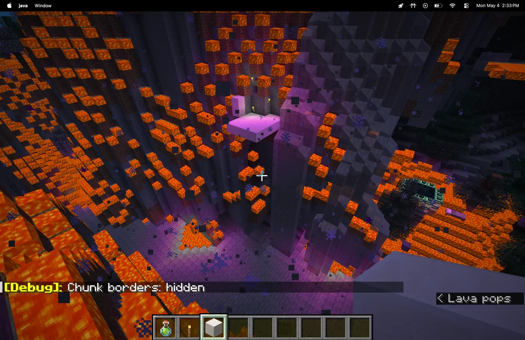 First screenshot